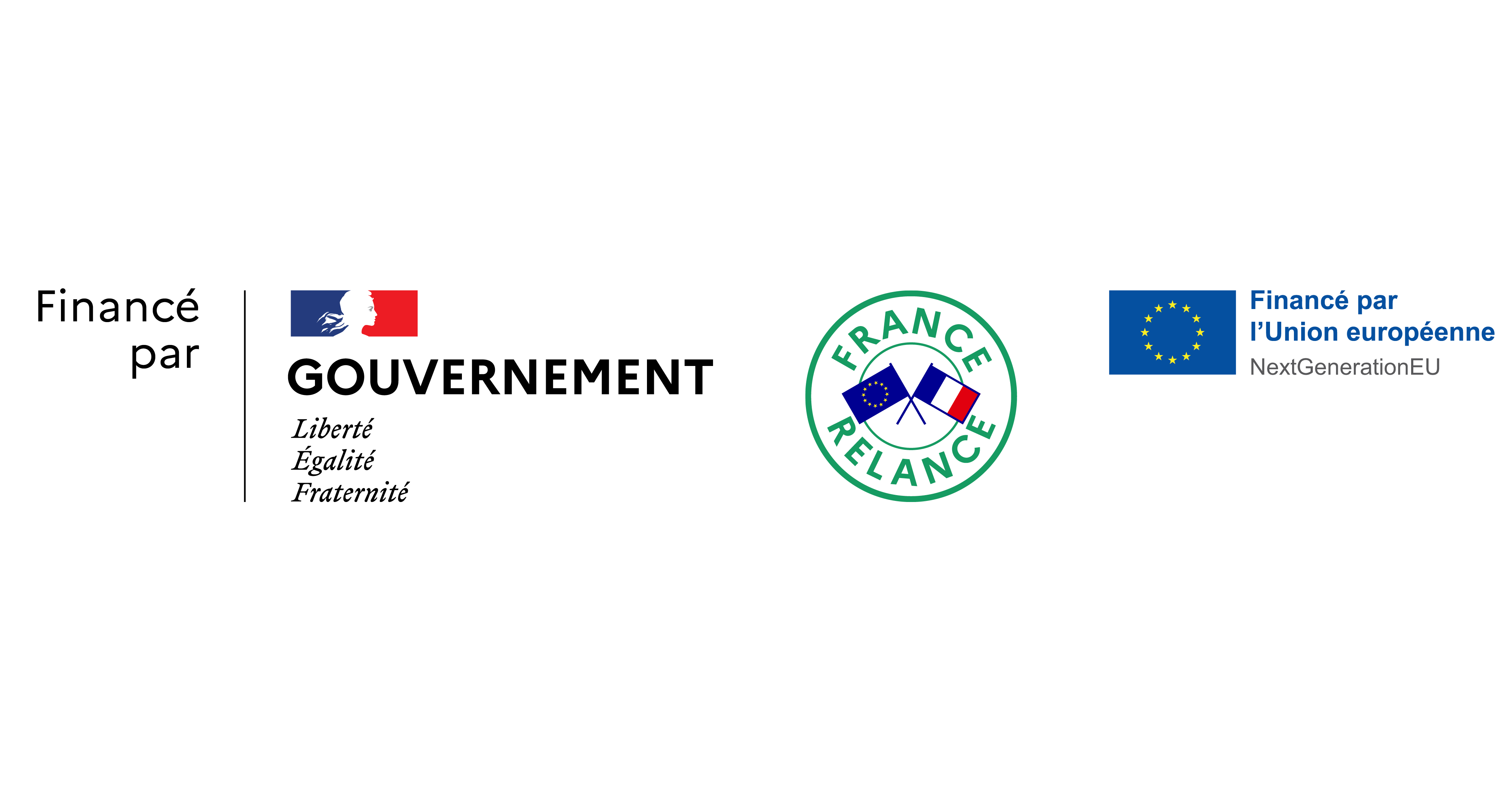 Etiquette de logos de France Relance