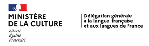 Logo Ministère de la Culture, délégation générale à la langue française et aux langues de France