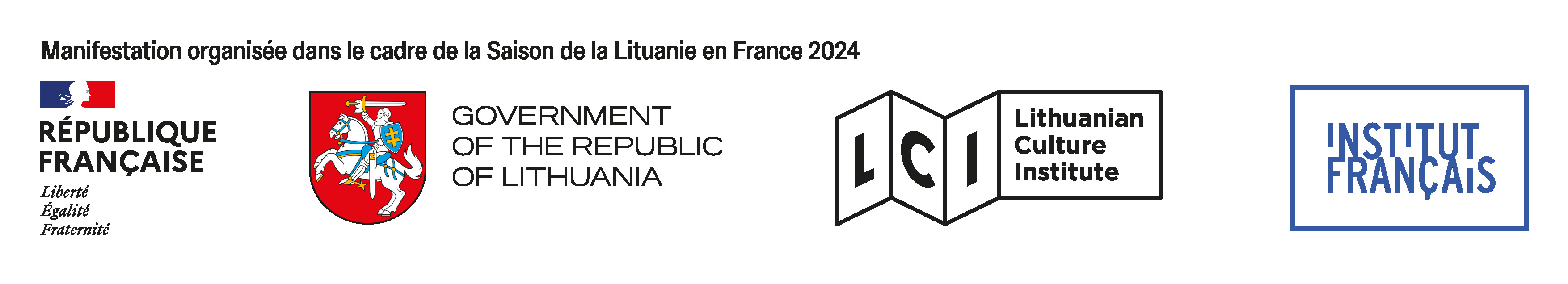 Institut français - Saison de la Lituanie en France - logo
