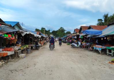 image d'un marché en asie du sud-est