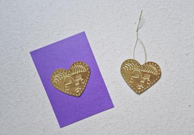 Ex-votos en forme de coeur