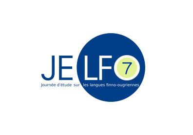 Logo avec des lettres un chiffre et un cercle bleu