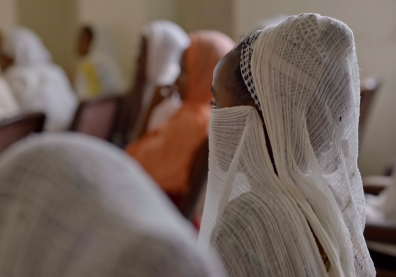 Groupe de jeunes filles voilées - Photo extraite du film