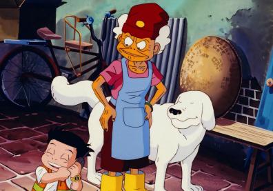 Image extraite du film d'animation Grandma and Her Ghosts (Taïwan)