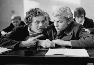 Deux écoliers estoniens