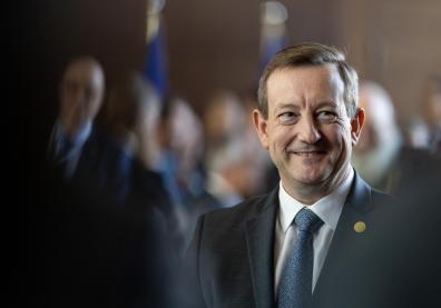 Photo de Bertrand Lortholary souriant