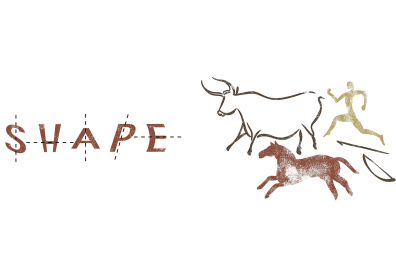 Logos du projet SHAPE in Language and Cognition