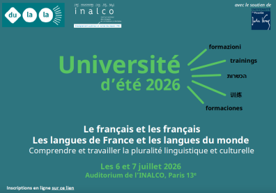 Université d'été Dulala 2026