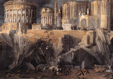 Peinture de monuments antiques