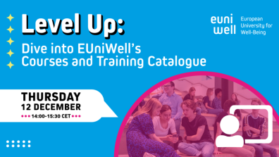 Level Up: Dive into EUniWell’s Courses and Training Catalogue