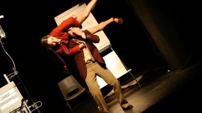 une scène de théâtre