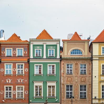 Place du vieux marché de Poznan, Pologne