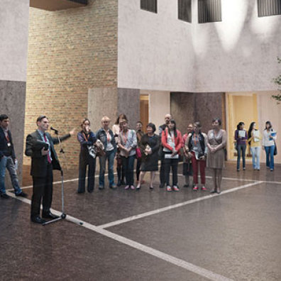 CEU Budapest hall principal