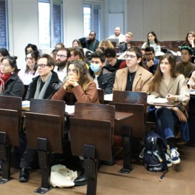 Photo de la formation des élus étudiants en janvier 2023