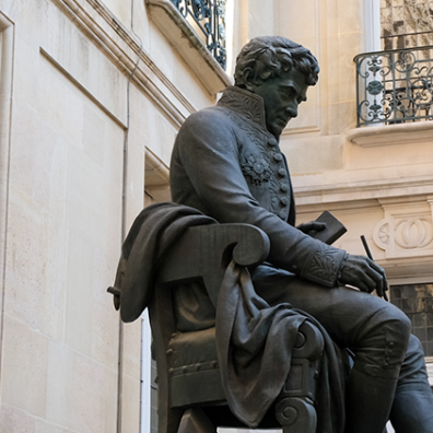 Statue d'Antoine-Isaac Sylvestre de Sacy 