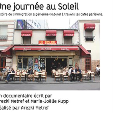 Une journée au soleil - documentaire Arezki Metref et Marie-Joëlle Rupp_Affiche Inalco