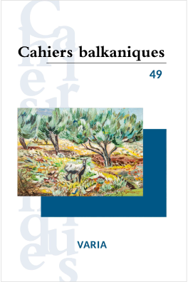 couverture revue Cahiers balkaniques
