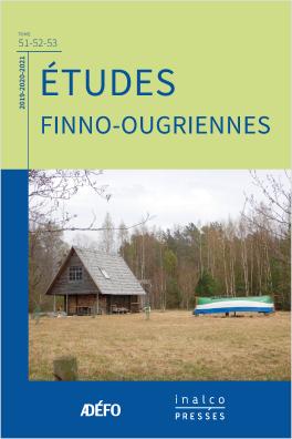 couverture Études finno-ougriennes