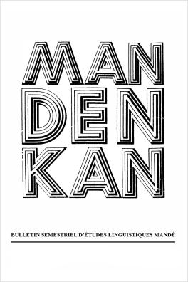 couverture de la revue mandenkan