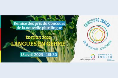 Remise des prix de l'édition 2022 du Concours Inalco de la nouvelle plurilingue