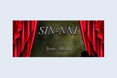 Extrait d'affiche de la pièce de théâtre berbère "SIN-NNI"