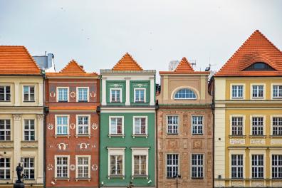 Place du vieux marché de Poznan, Pologne