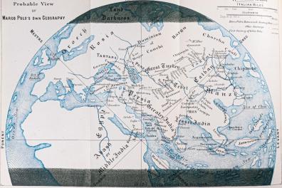 Carte du monde dessinée 