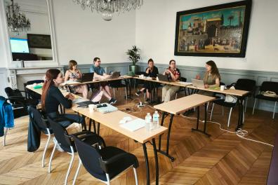 Réunion de lancement du projet Erasmus+ "Eduland" à la Maison de la recherche