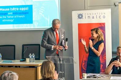 Axelle Davezec, Fondation de France & Philippe Advani, Fondation Inalco