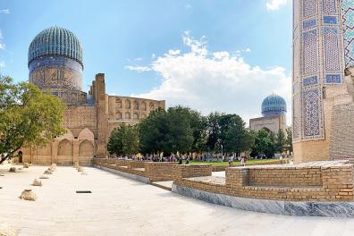 Cour intérieure d'une mosquée 