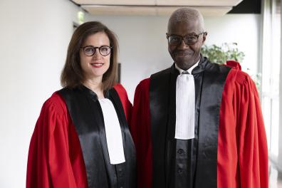 Souleymane Bachir Diagne et Delphine Allès