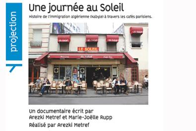 Une journée au soleil - documentaire Arezki Metref et Marie-Joëlle Rupp_Affiche Inalco