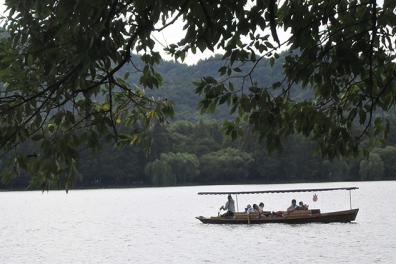 Embarcation sur un lac