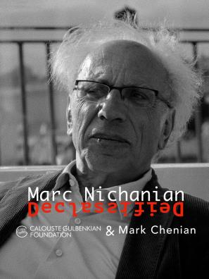 Affiche avec portrait de Marc Nichanian