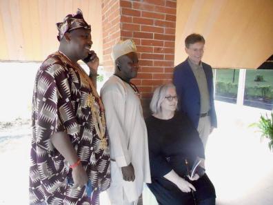 Anne Grynberg avec le Pr. Lars Berge et des collègues d’Obafemi Awolowo University