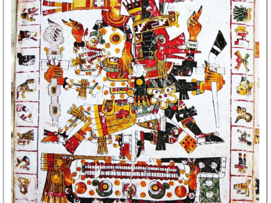 Aztèque - Figure 11 : Codex Borgia, Planche 56