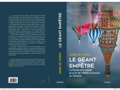 Le géant empêtré. Anne de Tinguy. Couverture.