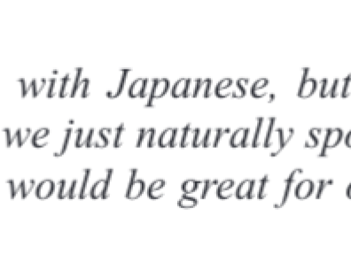 Extrait de corpus de l’article de Janice Nakamura “Parent’s Impact Belief in Raising Bilingual and Biliterate Children in Japan” (2019) - Interview avec Hanna.