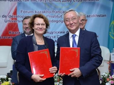 Renouvellement de l’accord avec l’Institut Sorbonne-Kazakhstan