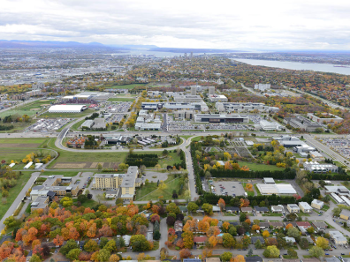 Une ville dans la ville : l’université Laval. (DR)