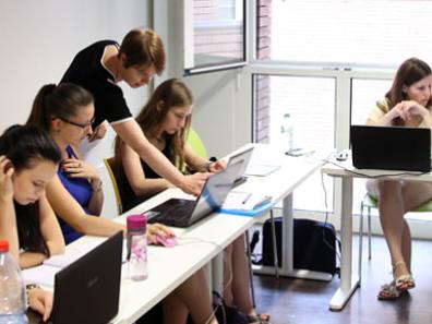 Salle de cours pendant le campus LETFIS 2015