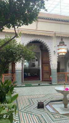 La zāwiya Kansūsiyya, cour intérieure. 