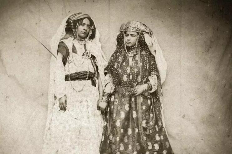 Image d'archive de Femmes juives du sud oranais, Algérie, vers 1860