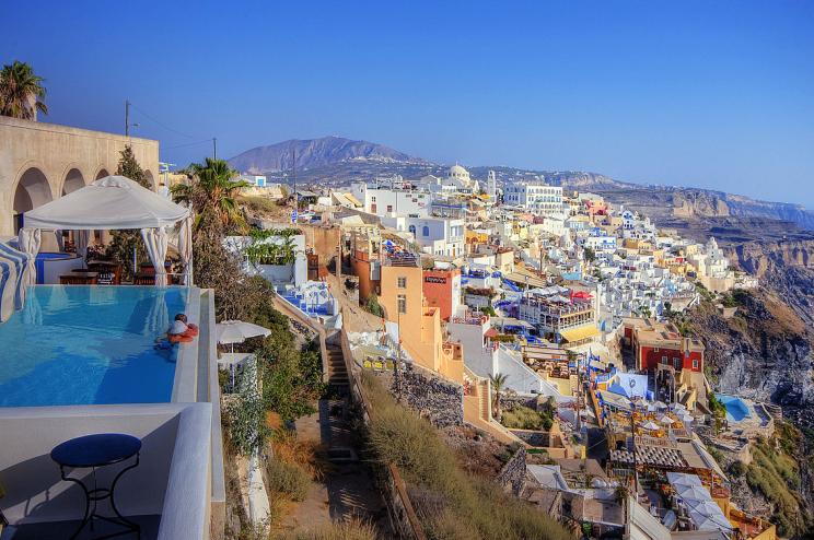 Fira, Santorin, Grèce