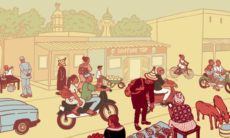 scène générale urbaine