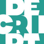 Logo DÉCRIPT stèle axe 4