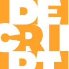 Logo DÉCRIPT stèle axe 5