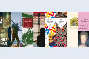 Couvertures des ouvrages présélectionnés pour le Prix de la traduction 2023