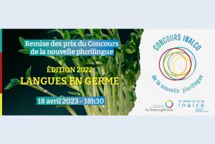 Remise des prix de l'édition 2022 du Concours Inalco de la nouvelle plurilingue