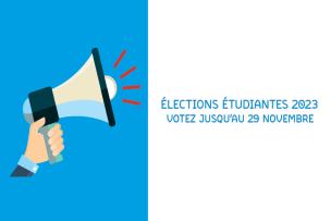 Visuel élections étudiantes 2023 (vote)